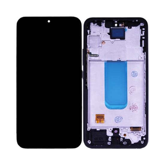 Touch+Display+Frame Samsung Galaxy A34 5G 2023/A346 (Big Glass) Preto